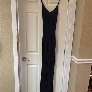 Black wide-leg prana jump suit
